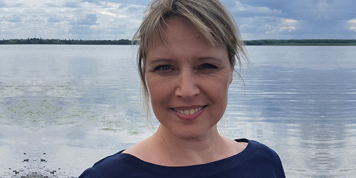 Professor Karen Timmermann holder foredrag i Skibby om miljøtilstanden i vores fjordsystem.